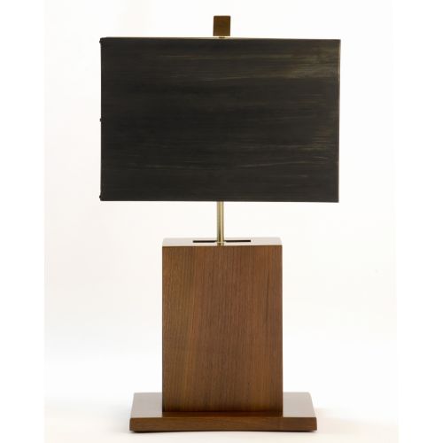 Walnut Table Lamp
