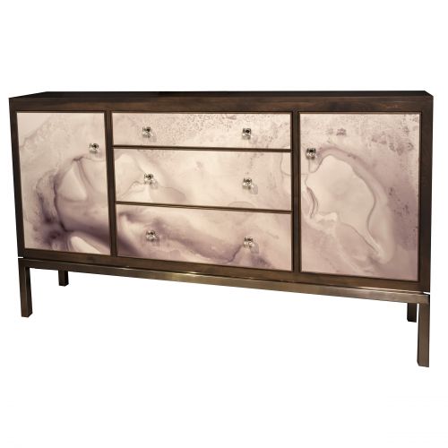 Lake Shore Watercolor Cabinet 
